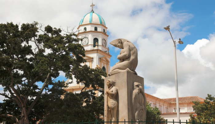 Parque principal municipio de Chía